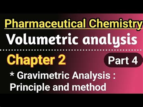 gravimetric method in hindi|Gravimetric Analysis .